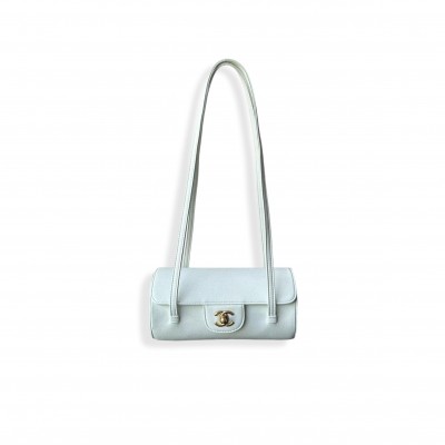 CHANEL SMALL BOWLING BAG AS6143 (20.5*10*10cm) CHANEL SMALL BOWLING BAG AS6143 (20.5*10*10cm)